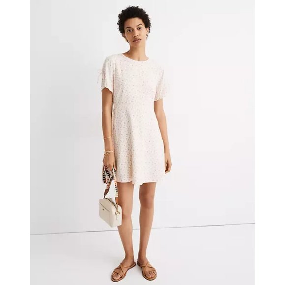 Madewell Dresses & Skirts - MADEWELL tie sleeve retro floral dress 2